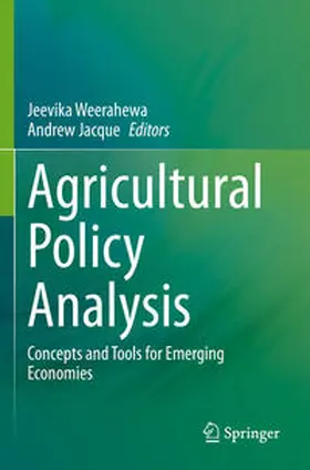Jacque / Weerahewa |  Agricultural Policy Analysis | Buch |  Sack Fachmedien
