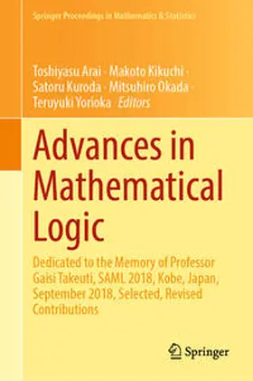 Arai / Kikuchi / Kuroda | Advances in Mathematical Logic | E-Book | sack.de