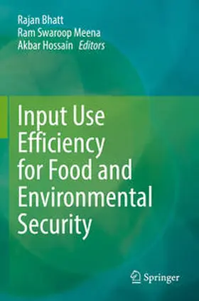 Bhatt / Hossain / Meena |  Input Use Efficiency for Food and Environmental Security | Buch |  Sack Fachmedien