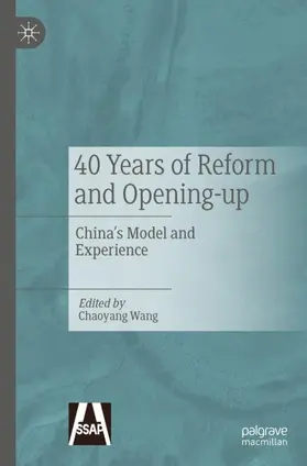 Wang |  40 Years of Reform and Opening-up | Buch |  Sack Fachmedien