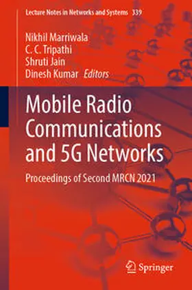 Marriwala / Tripathi / Jain | Mobile Radio Communications and 5G Networks | E-Book | sack.de