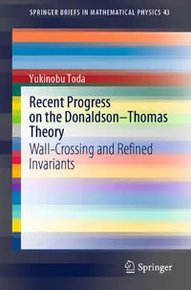 Toda |  Recent Progress on the Donaldson–Thomas Theory | eBook | Sack Fachmedien
