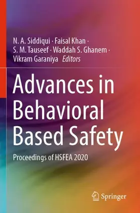 Siddiqui / Khan / Tauseef |  Advances in Behavioral Based Safety | Buch |  Sack Fachmedien