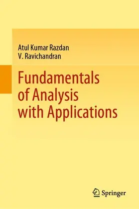 Ravichandran / Razdan |  Fundamentals of Analysis with Applications | Buch |  Sack Fachmedien