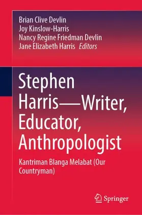 Devlin / Harris / Kinslow-Harris |  Stephen Harris-Writer, Educator, Anthropologist | Buch |  Sack Fachmedien