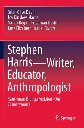 Devlin / Harris / Kinslow-Harris |  Stephen Harris-Writer, Educator, Anthropologist | Buch |  Sack Fachmedien