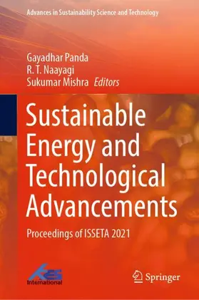 Panda / Mishra / Naayagi |  Sustainable Energy and Technological Advancements | Buch |  Sack Fachmedien