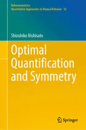 Nishisato |  Optimal Quantification and Symmetry | eBook | Sack Fachmedien