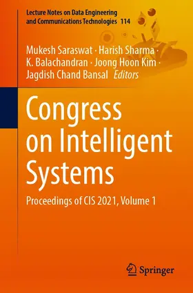 Saraswat / Sharma / Balachandran |  Congress on Intelligent Systems | eBook | Sack Fachmedien