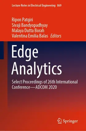 Patgiri / Bandyopadhyay / Borah | Edge Analytics | E-Book | sack.de