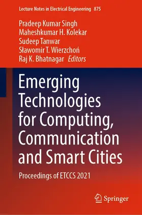 Singh / Kolekar / Tanwar | Emerging Technologies for Computing, Communication and Smart Cities | E-Book | sack.de