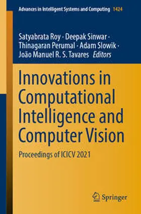 Roy / Sinwar / Perumal |  Innovations in Computational Intelligence and Computer Vision | eBook | Sack Fachmedien