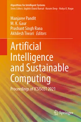 Pandit / Gaur / Rana | Artificial Intelligence and Sustainable Computing | E-Book | sack.de