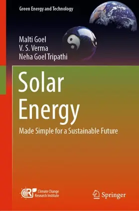 Goel / Tripathi / Verma |  Solar Energy | Buch |  Sack Fachmedien