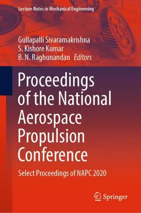 Sivaramakrishna / Raghunandan / Kishore Kumar |  Proceedings of the National Aerospace Propulsion Conference | Buch |  Sack Fachmedien