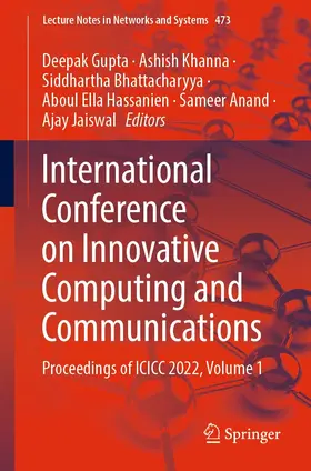 Gupta / Khanna / Bhattacharyya | International Conference on Innovative Computing and Communications | E-Book | sack.de