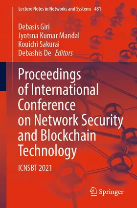 Giri / Mandal / Sakurai | Proceedings of International Conference on Network Security and Blockchain Technology | E-Book | sack.de