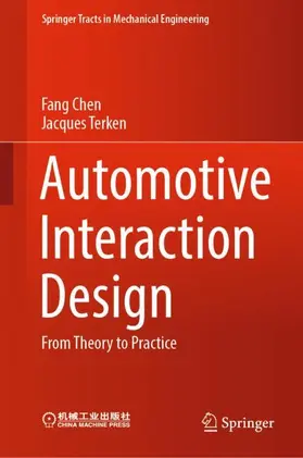 Terken / Chen |  Automotive Interaction Design | Buch |  Sack Fachmedien