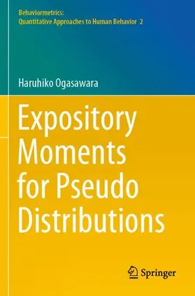 Ogasawara |  Expository Moments for Pseudo Distributions | Buch |  Sack Fachmedien
