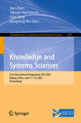 Chen / Hashimoto / Tang | Knowledge and Systems Sciences | E-Book | sack.de