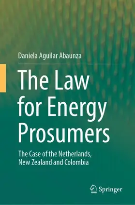 Abaunza |  The Law for Energy Prosumers | Buch |  Sack Fachmedien