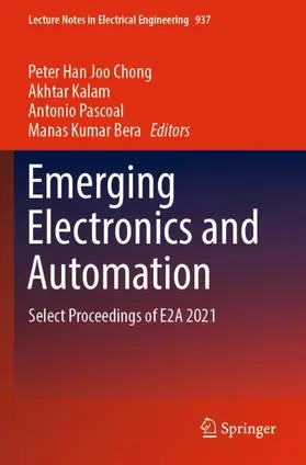 Chong / Bera / Kalam |  Emerging Electronics and Automation | Buch |  Sack Fachmedien