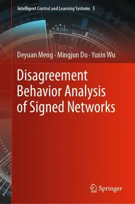 Meng / Wu / Du |  Disagreement Behavior Analysis of Signed Networks | Buch |  Sack Fachmedien