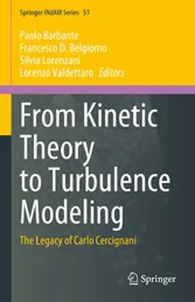 Barbante / Belgiorno / Lorenzani |  From Kinetic Theory to Turbulence Modeling | eBook | Sack Fachmedien