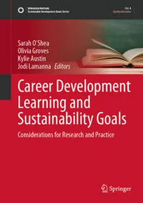 O’Shea / Groves / Austin |  Career Development Learning and Sustainability Goals | eBook | Sack Fachmedien