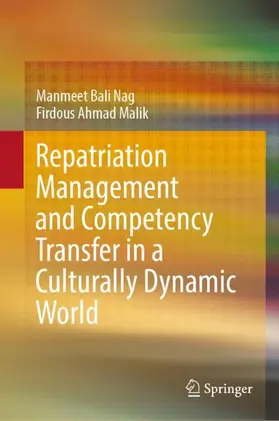 Nag / Ahmad Malik |  Repatriation Management and Competency Transfer in a Culturally Dynamic World | Buch |  Sack Fachmedien