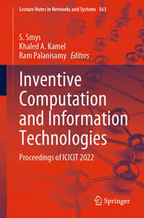 Smys / Kamel / Palanisamy | Inventive Computation and Information Technologies | E-Book | sack.de