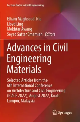 Nia / Emamian / Ling |  Advances in Civil Engineering Materials | Buch |  Sack Fachmedien