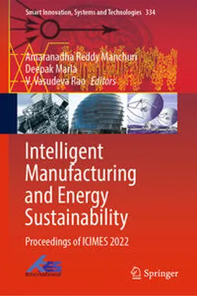 Manchuri / Marla / Rao |  Intelligent Manufacturing and Energy Sustainability | eBook | Sack Fachmedien