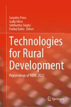 Patra / Mitra / Singha |  Technologies for Rural Development | eBook | Sack Fachmedien