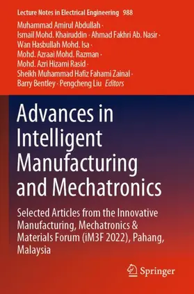 Abdullah / Khairuddin / Ab. Nasir |  Advances in Intelligent Manufacturing and Mechatronics | Buch |  Sack Fachmedien