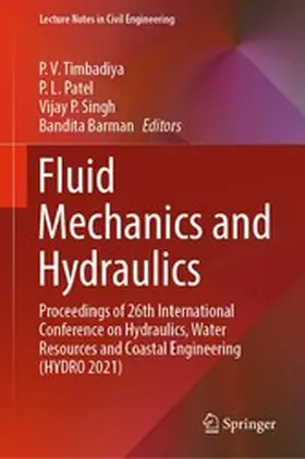 Timbadiya / Patel / Singh |  Fluid Mechanics and Hydraulics | eBook | Sack Fachmedien