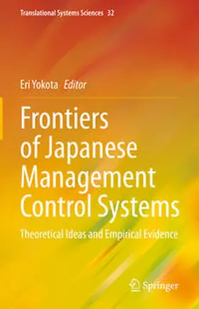 Yokota | Frontiers of Japanese Management Control Systems | E-Book | sack.de