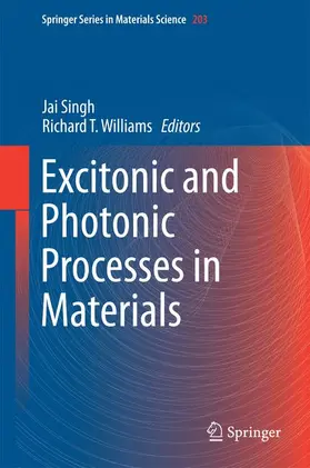 Williams / Singh |  Excitonic and Photonic Processes in Materials | Buch |  Sack Fachmedien