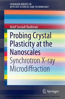 Budiman | Probing Crystal Plasticity at the Nanoscales | E-Book | www2.sack.de