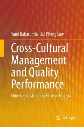 Low / Babatunde |  Cross-Cultural Management and Quality Performance | Buch |  Sack Fachmedien