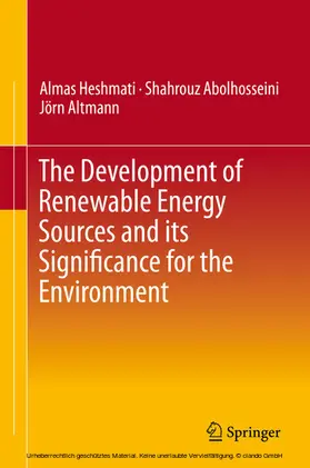 Heshmati / Abolhosseini / Altmann | The Development of Renewable Energy Sources and its Significance for the Environment | E-Book | sack.de