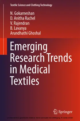 Gokarneshan / Anitha Rachel / Rajendran |  Emerging Research Trends in Medical Textiles | eBook | Sack Fachmedien