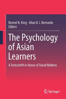 Bernardo / King |  The Psychology of Asian Learners | Buch |  Sack Fachmedien