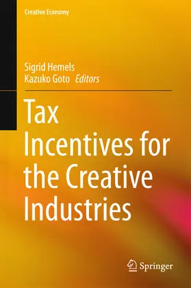 Hemels / Goto |  Tax Incentives for the Creative Industries | eBook | Sack Fachmedien