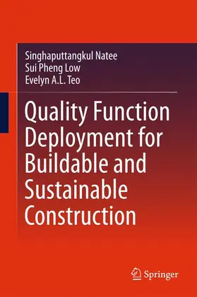 Natee / Teo / Low | Quality Function Deployment for Buildable and Sustainable Construction | Buch | 978-981-287-848-9 | sack.de
