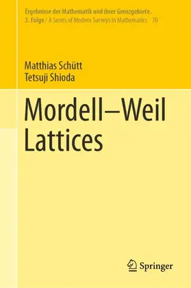Shioda / Schütt |  Mordell-Weil Lattices | Buch |  Sack Fachmedien
