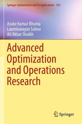 Bhunia / Shaikh / Sahoo |  Advanced Optimization and Operations Research | Buch |  Sack Fachmedien