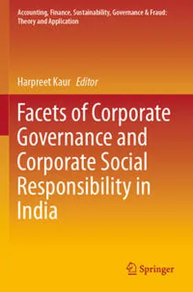 Kaur |  Facets of Corporate Governance and Corporate Social Responsibility in India | Buch |  Sack Fachmedien