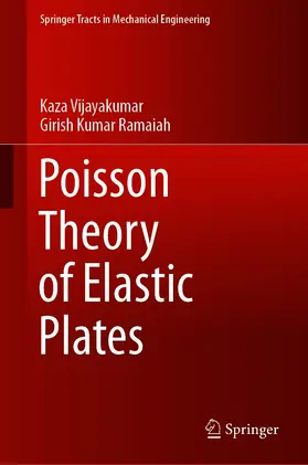 Vijayakumar / Ramaiah |  Poisson Theory of Elastic Plates | eBook | Sack Fachmedien