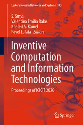 Smys / Balas / Kamel | Inventive Computation and Information Technologies | E-Book | sack.de